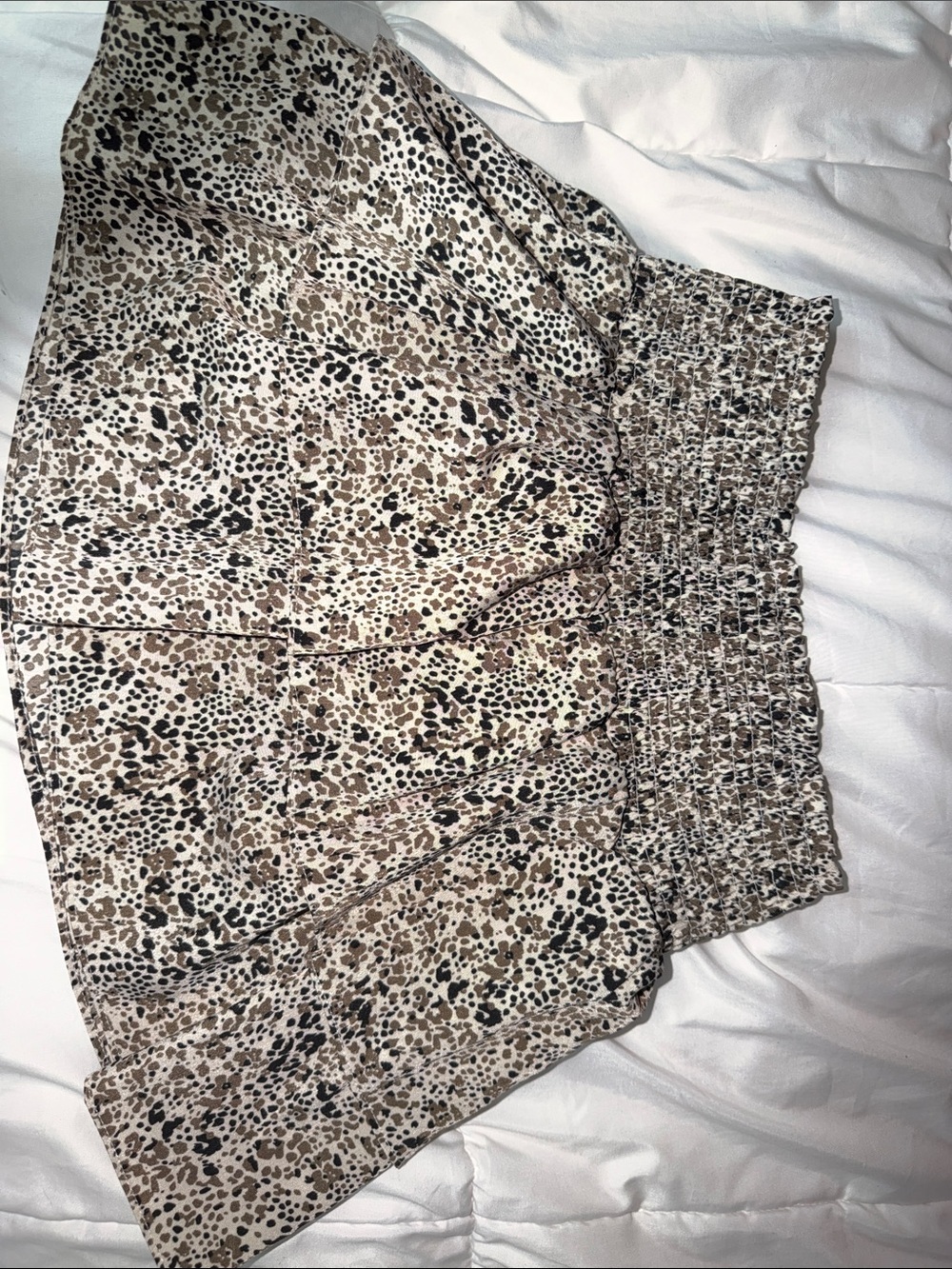 Floral Mini Skirt